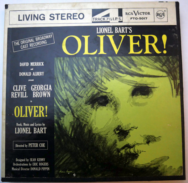 Lionel Bart – Oliver! (1962, Vinyl) - Discogs