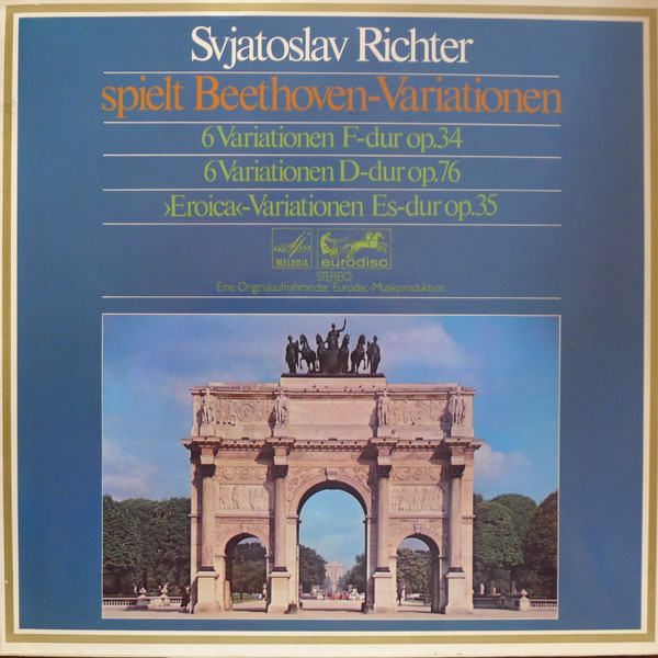 lataa albumi Svjatoslav Richter spielt Beethoven - Variationen