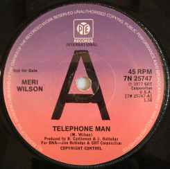 Meri Wilson - Telephone Man album cover