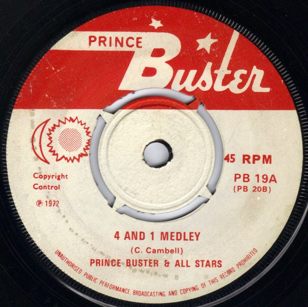 lataa albumi Download Prince Buster & All Stars - 4 And 1 Medley Drums Drums album