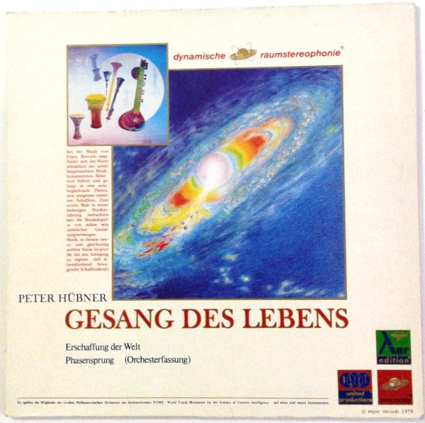 baixar álbum Peter Hübner - Gesang Des Lebens Erschaffung Der Welt Phasensprung