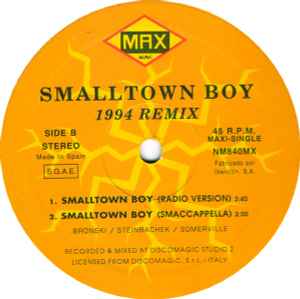 Smalltown Boy - Smalltown Boy (1994 Remix) album cover