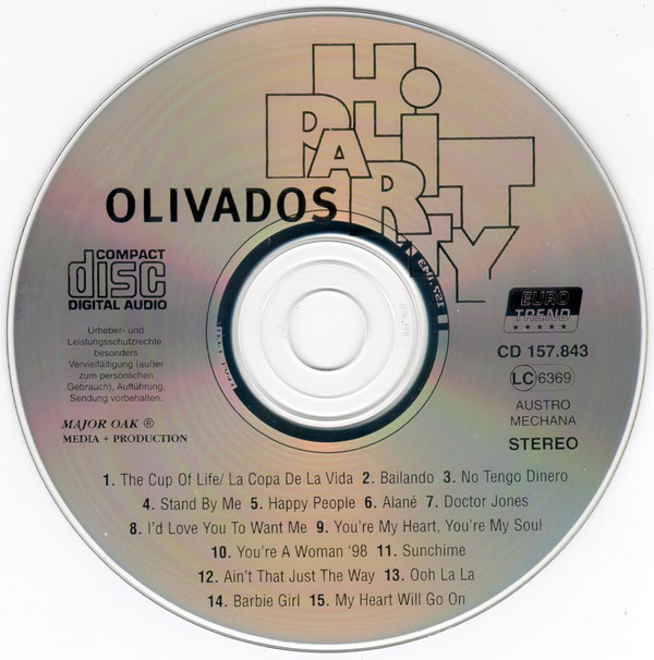 Album herunterladen Olivados - Hit Party