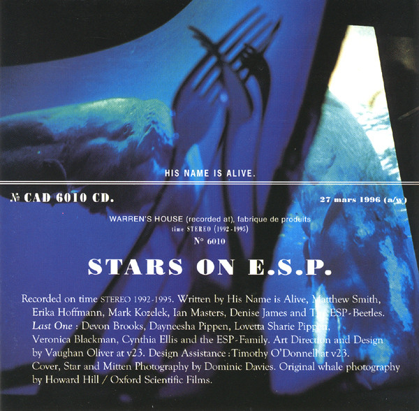 His Name Is Alive - Stars On E.S.P. | Releases | Discogs