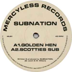 Subnation - Golden Hen / Scotties Sub album cover
