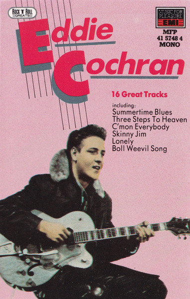 Eddie Cochran – 16 Great Tracks (1986, Vinyl) - Discogs