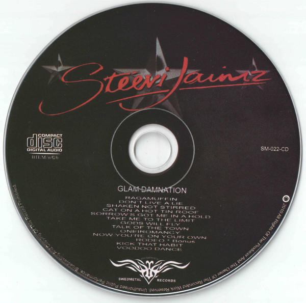 last ned album Steevi Jaimz - Glam Damnation