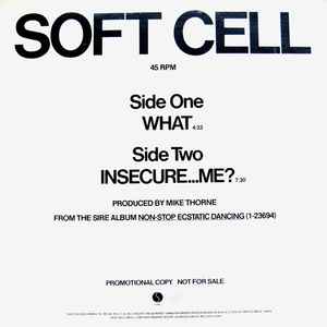 Soft Cell – Sex Dwarf / Entertain Me / Seedy Films (1981, Vinyl