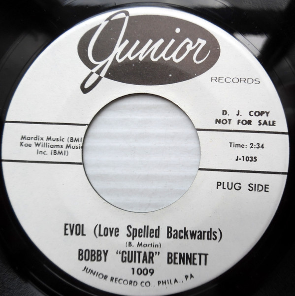 descargar álbum Bobby (Guitar) Bennett - EVOL Love Spelled Backwards