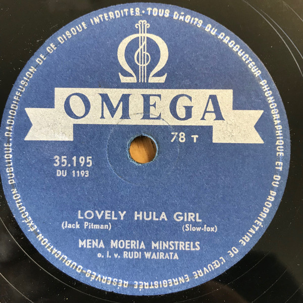 lataa albumi Mena Moeria Minstrels Olv Rudi Wairata - Sophisticated Hula Lovely Hula Girl