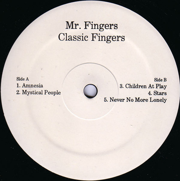 Mr. Fingers – Classic Fingers (1995, Vinyl) - Discogs