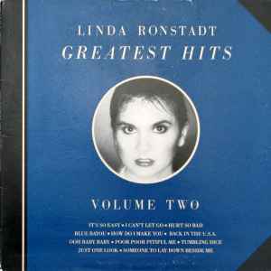 Linda Ronstadt - Greatest Hits Volume Two | Releases | Discogs