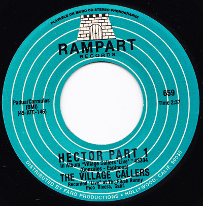 The Village Callers – Hector / I'm Leaving (1968, Vinyl) - Discogs