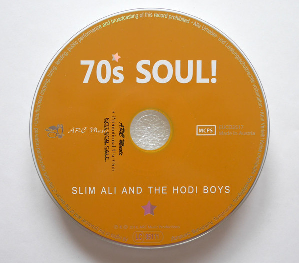 télécharger l'album Slim Ali and The Hodi Boys - 70s Soul