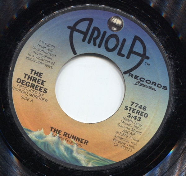 last ned album The Three Degrees - The Runner