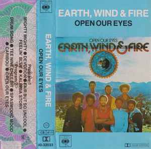 Earth, Wind & Fire - Open Our Eyes album cover