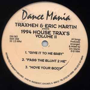1994 House Trax's Volume II - Traxmen & Eric Martin