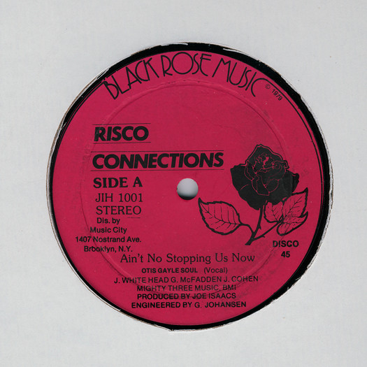 Risco Connections – Ain't No Stopping Us Now (2011, Vinyl) - Discogs