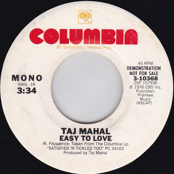 last ned album Taj Mahal - Easy To Love