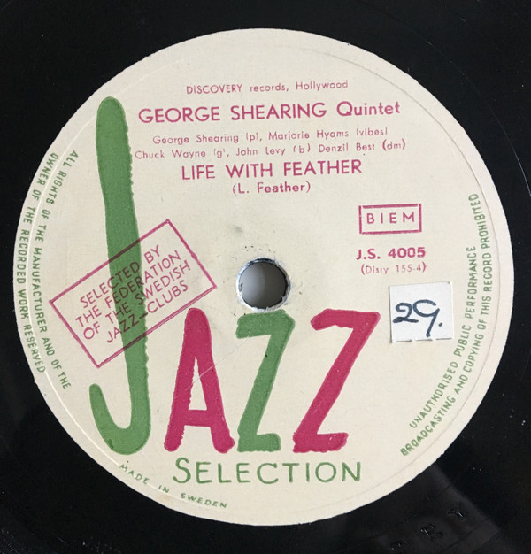 last ned album The George Shearing Quintet - Moon over miami Life with feather