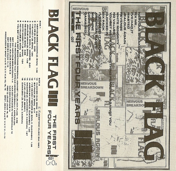 Black Flag – The First Four Years (Vinyl) - Discogs