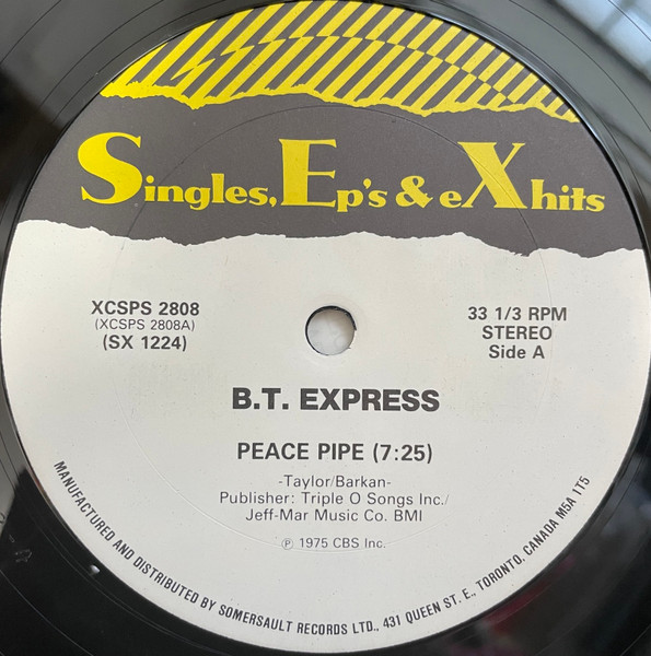 B.T. Express / Q – Peace Pipe / Dancin' Man (Vinyl) - Discogs