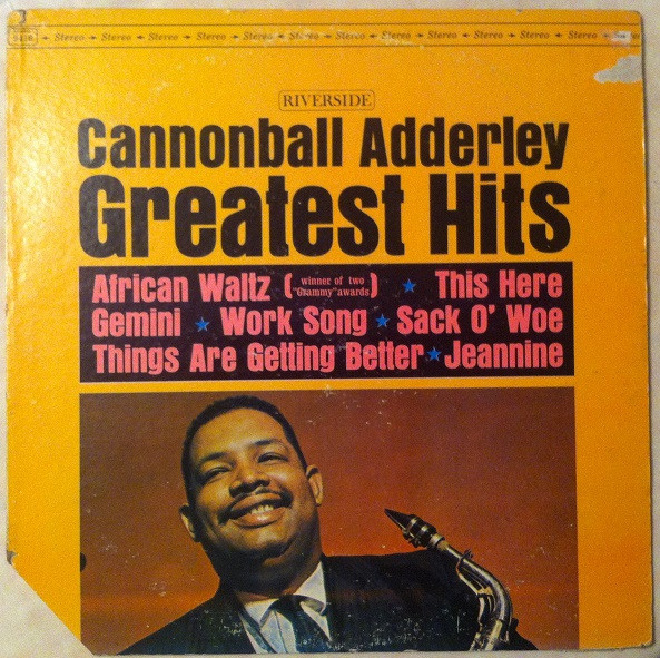 Cannonball Adderley – Greatest Hits (1962, Vinyl) - Discogs