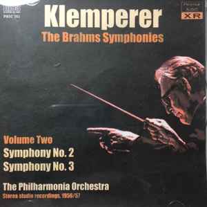 Otto Klemperer - The Brahms Symphonies Volume Two album cover
