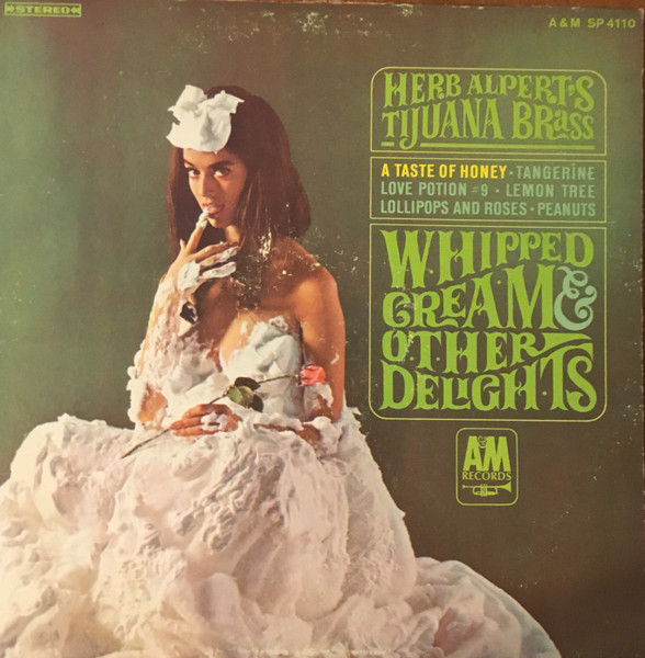 Camiseta - COVER-27-GR. Herb Alpert & The Tijuana Brass - Whipped Cream  & Other Delights