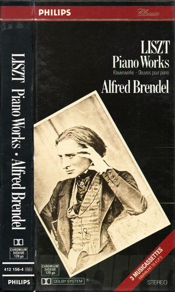 Liszt / Alfred Brendel – Liszt Piano Works (Box Set, Cassette