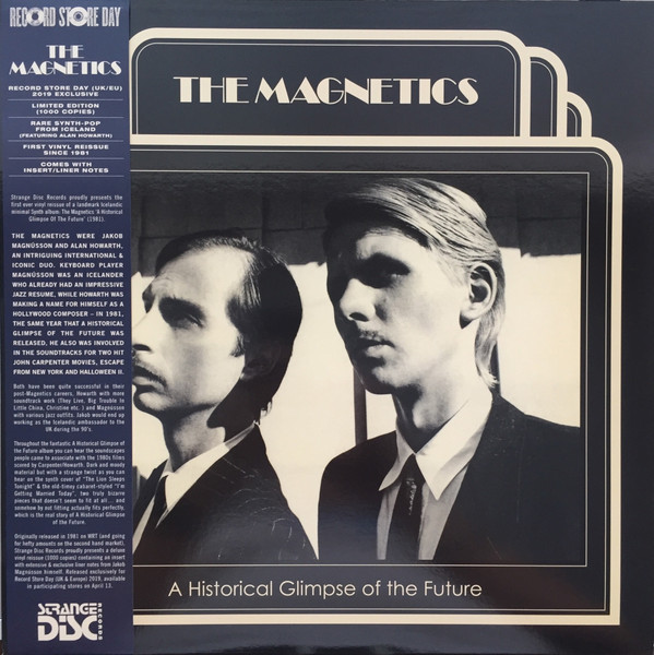 The Magnetics - A Historical Glimpse Of The Future | Strange Disc Records (SD-009LP) - main