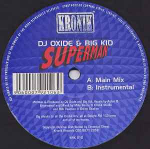 DJ Oxide - Superman album cover