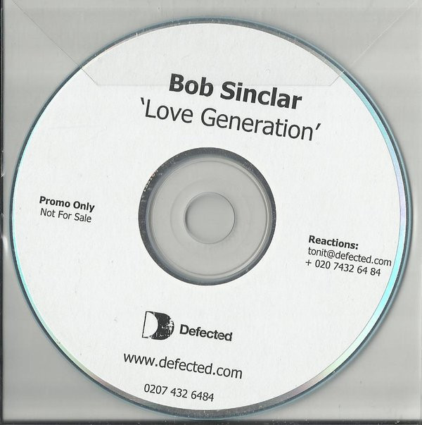 télécharger l'album Bob Sinclar - Love Generation