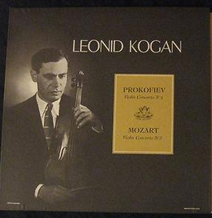 Mozart, Prokofiev, Leonid Kogan, Philharmonia Orchestra, London 
