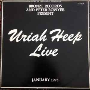 Uriah Heep - Uriah Heep Live album cover