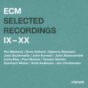 Selected Recordings I-VIII (2002, CD) - Discogs