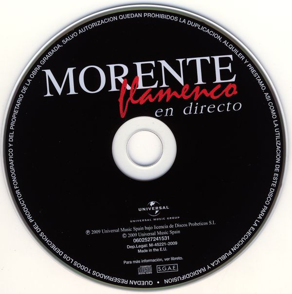 last ned album Enrique Morente - Morente Flamenco En Directo