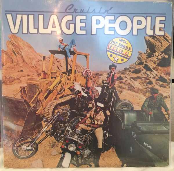 Обложка конверта виниловой пластинки Village People - Cruisin'
