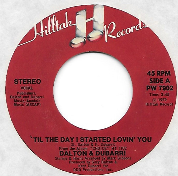 Dalton & Dubarri – 'Til The Day I Started Lovin' You / Keepin' It