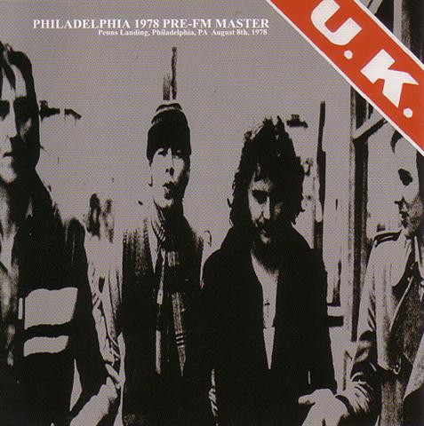 UK – Philadelphia 1978 Pre-FM Master (2004, CD) - Discogs