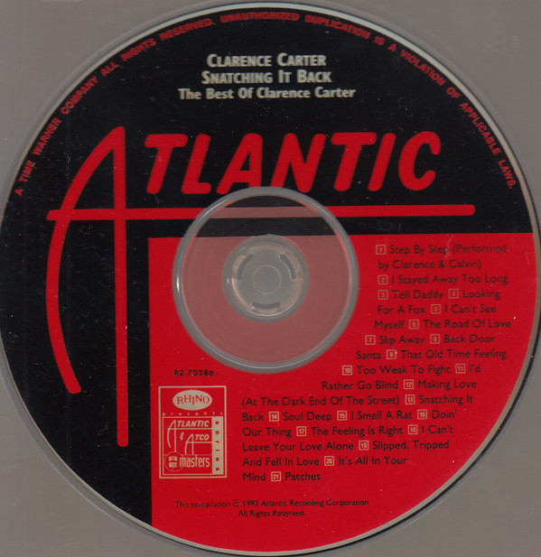 descargar álbum Clarence Carter - Snatching It Back The Best Of Clarence Carter