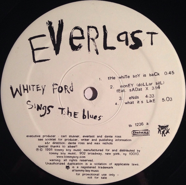 Everlast – Whitey Ford Sings The Blues (1998, Vinyl) - Discogs