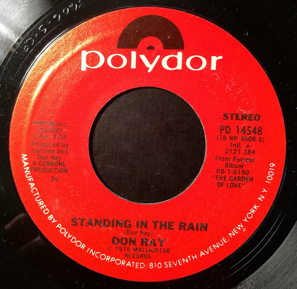 Don Ray – Standing In The Rain / Body And Soul (1978, Vinyl) - Discogs