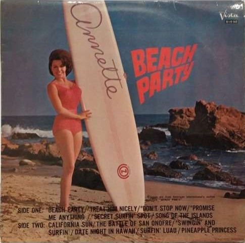 Annette – Annette's Beach Party (1963, Vinyl) - Discogs