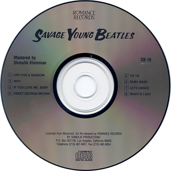 last ned album The Beatles - Savage Young Beatles