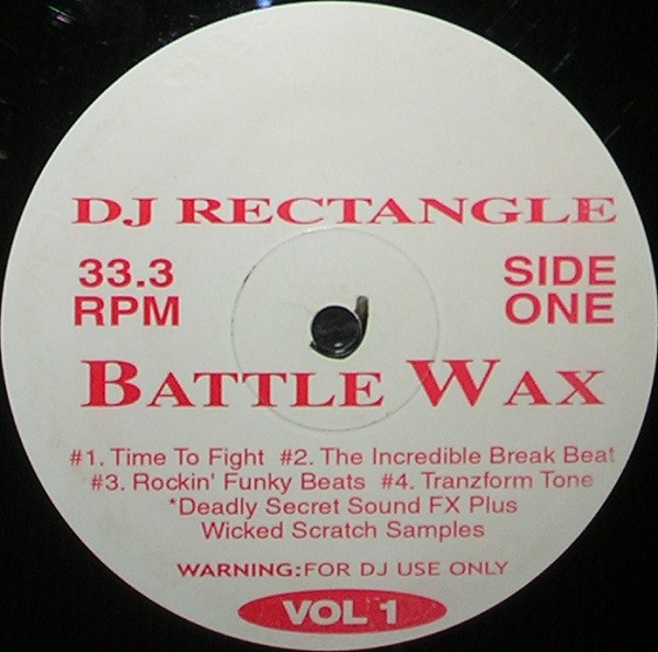 DJ Rectangle – Battle Wax Vol.1 (Purple, Vinyl) - Discogs