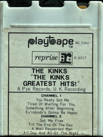 The Kinks – The Kinks' Greatest Hits (PlayTape) - Discogs
