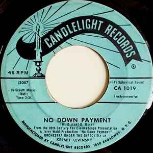 Kermit Levinsky - No Down Payment album cover