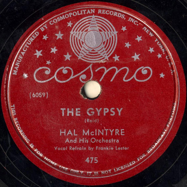 last ned album Hal McIntyre And His Orchestra - The Gypsy Cement Mixer