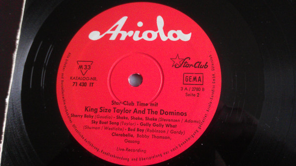 last ned album King Size Taylor And The Dominos - Star Club Time mit King Size Taylor And The Dominos
